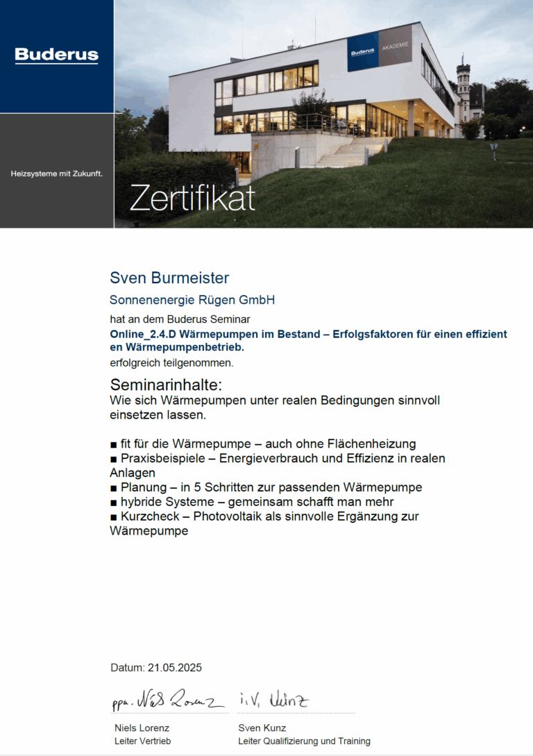Mieterstrom Effizienz im Bestand