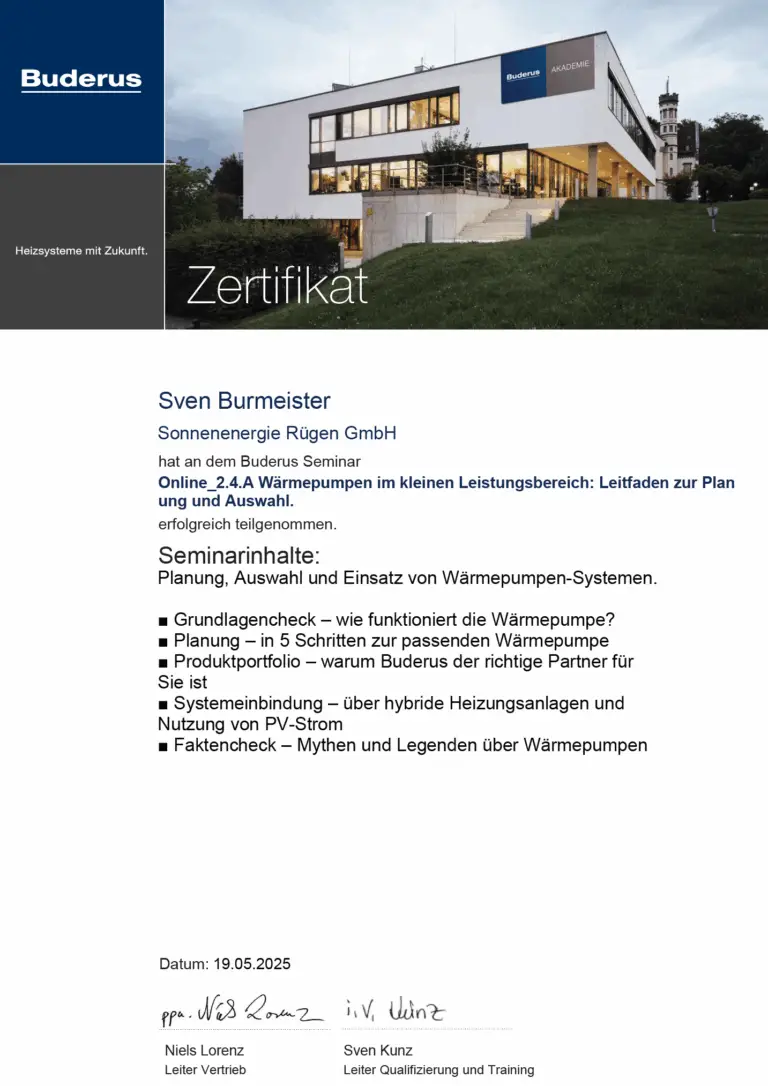 Mieterstrom Planung & Auswahl