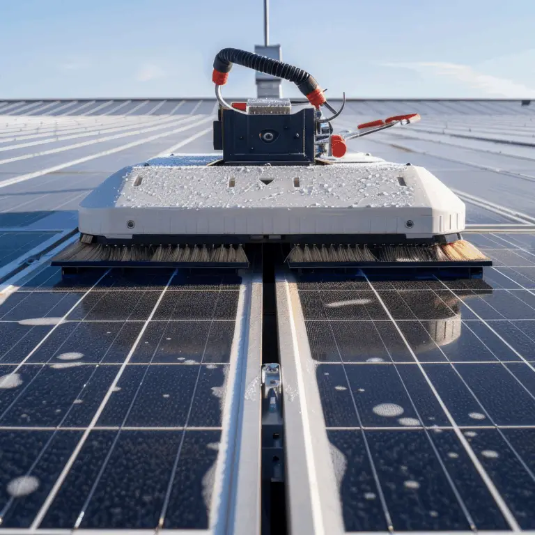professionelle Reinigung von Photovoltaikanlagen